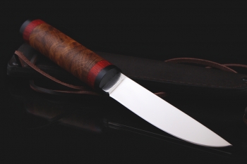 Северный нож "Рабочий" Клинок х12мф. Рукоять наборная падук, дуб.